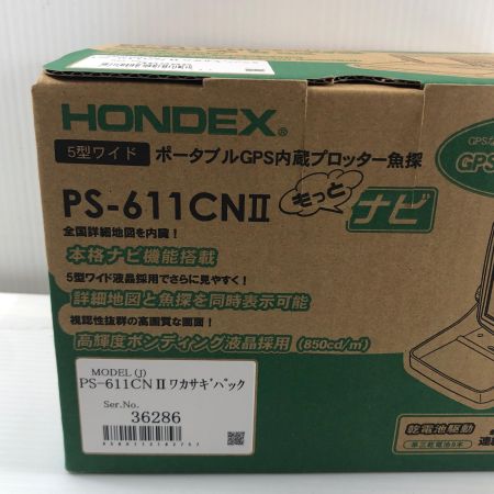 σσ HONDEX 釣り用品魚群探知機 ワカサギパック PS-611CNⅡ