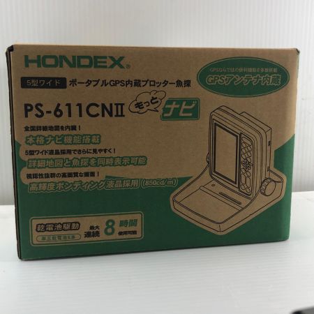 σσ HONDEX 釣り用品魚群探知機 ワカサギパック PS-611CNⅡ