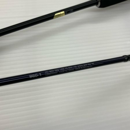 σσ SHIMANO シマノ ジギングロッド24ゲームタイプJ フルベンド B60-1 35846