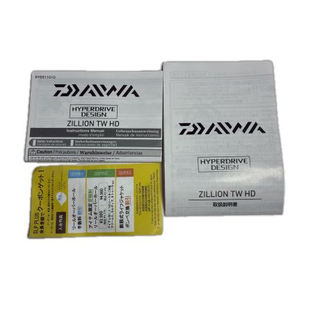 DAIWA ダイワ 釣り用品 リール ベイトリール 22ジリオン TW HD 1000H  00630130