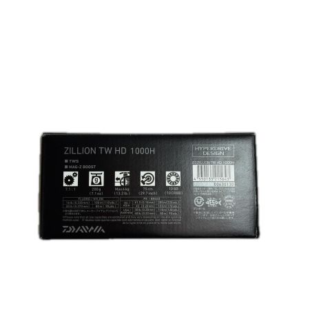 DAIWA ダイワ 釣り用品 リール ベイトリール 22ジリオン TW HD 1000H  00630130