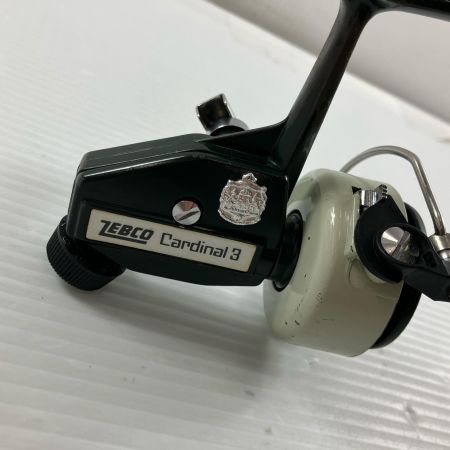 σσ Abu Garcia アブガルシア スピニングリール  カーディナル3 ZEBCO 後期 替えスプール付き 袋付