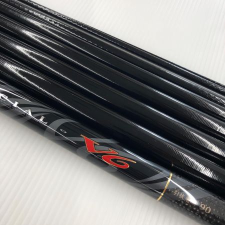 σσ gamakatu ガマカツ 鮎竿 がま鮎 競技V6 引抜急瀬90 美品 替穂2本付き 23022