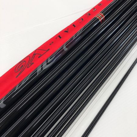 σσ gamakatu ガマカツ 鮎竿 がま鮎 競技V6 引抜急瀬90 美品 替穂2本付き 23022