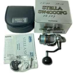 SHIMANO シマノ スピニングリール 08ステラSW4000PG 02286 箱・リールポーチ付 Cランク