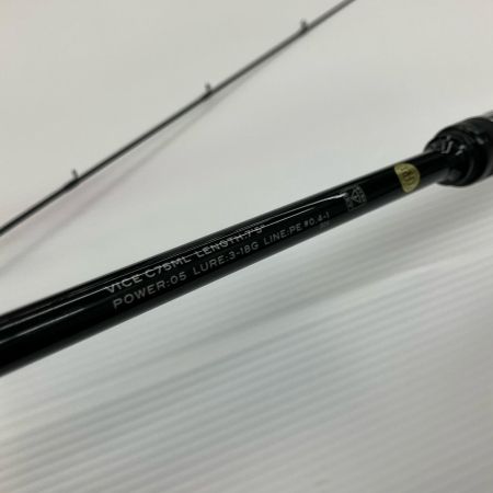 σσ APIA ロックフィッシュロッド グランデージ ヴァイス C75ML 使用感有