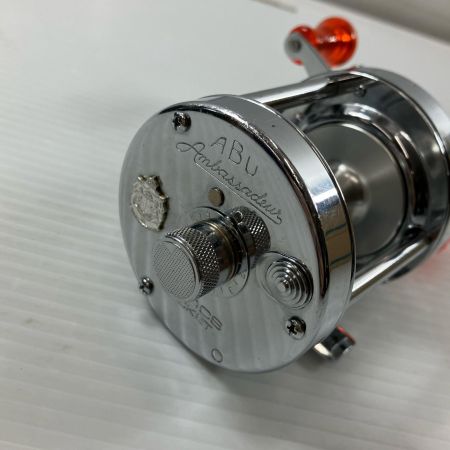 σσ ABU  ベイトリールアンバサダー 6500CS ロケット クローム カスタムハンドル 070116/07