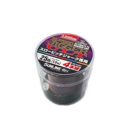 σσ SUNLINE 釣り糸  PEジガ―ULT 4本組 1.5号 25lb 1200ｍ 