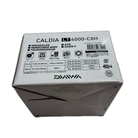 DAIWA ダイワ 釣り用品 リール スピニングリール 21カルディア LT4000-CXH  063220