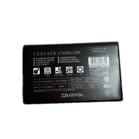 DAIWA ダイワ 釣り用品 リール スピニングリール 24セルテートLT4000-CXH  306655
