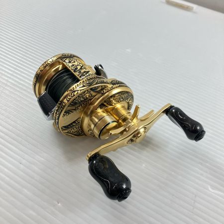 σσ SHIMANO シマノ ベイトリール 15カルカッタコンクエスト200HG ゴメクサスハンドルノブ 03439