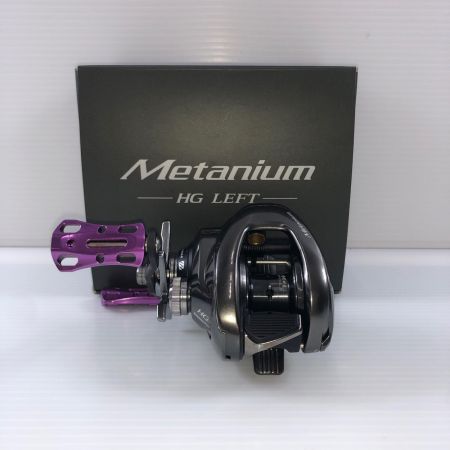 SHIMANO シマノ ベイトリール 20メタニウム HG L キズ有 社外ハンドル付き 04115
