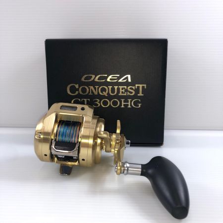 SHIMANO シマノ ベイトリール 18オシアコンクエストCT 300HG キズ有 箱付 03820