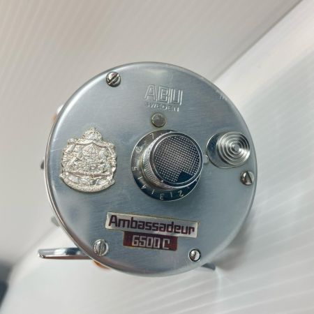ABU 両軸リール アンバサダー 6500C ハイスピード 社外ハンドル 780404