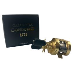 SHIMANO シマノ ベイトリール 21カルカッタコンクエスト 101 美品 04233 Aランク