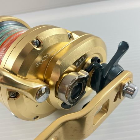 SHIMANO シマノ 片軸リール 14オシアジガー リミテッド 3000HG  LIVRE カスタムメカニカルブレーキ キズ有 03229