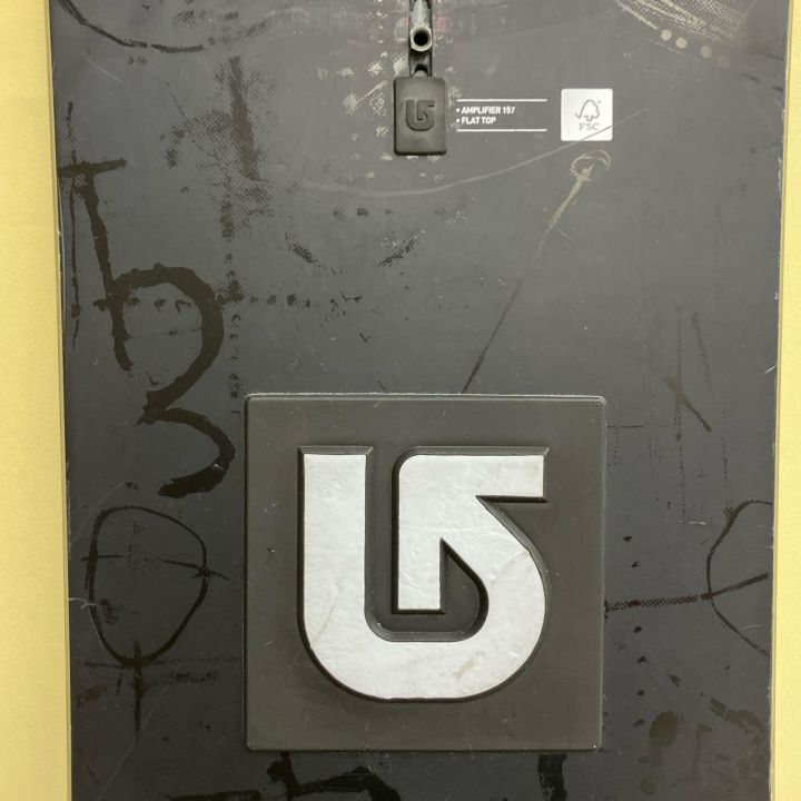 BURTON バートン スノーボード BURTON 157cm AMPLIFIER ブラック  