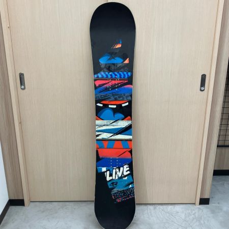 ENDEAVOR スノーボード  サマーボード 151cm ツインチップ キャンバー  マルチカラー FULL DULLING　リペアあり