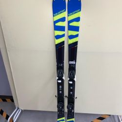 SALOMON サロモン スキー Jrスキー SALOMON 140cm ブラック×ブルー XRACE R13 ブラック×ブルー 滑走面・エッジ整備済み Bランク