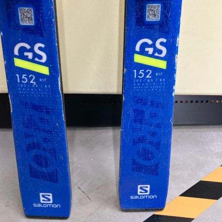 SALOMON サロモン 滑走面、エッジ整備済み ブルー