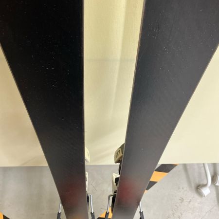 SALOMON サロモン スキー SALOMON 145cm 程度C キズ・ハガレ有  ブラック×ブルー