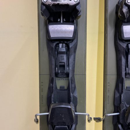 VECTOR GLIDE ベクターグライド  スキー VECTOR GLIDE 193cm オリーブ GENIUS シール付属 ※滑走面、エッジ整備済み