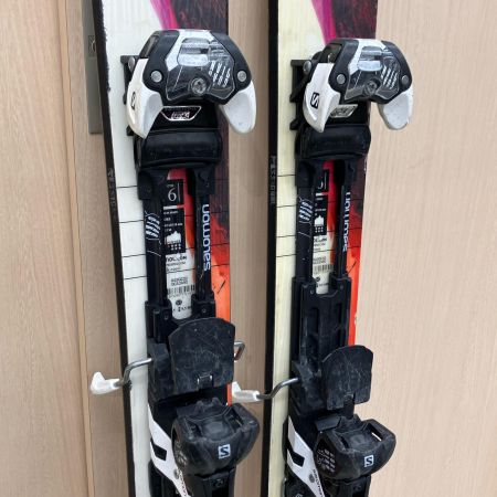 ROSSIGNOL ロシニョール スキー パウダースキー 176cm パープル×オレンジ Salomonビンディング付 リペア跡アリ