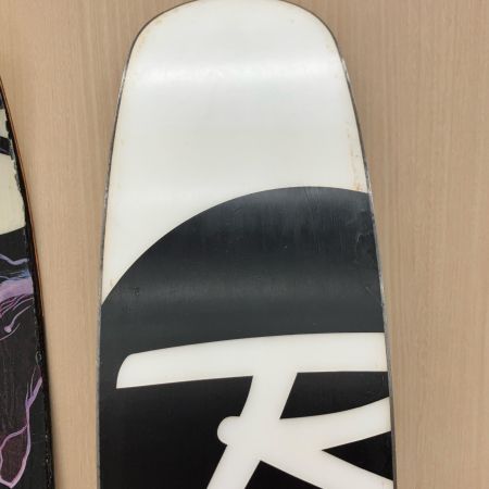 ROSSIGNOL ロシニョール スキー パウダースキー 176cm パープル×オレンジ Salomonビンディング付 リペア跡アリ