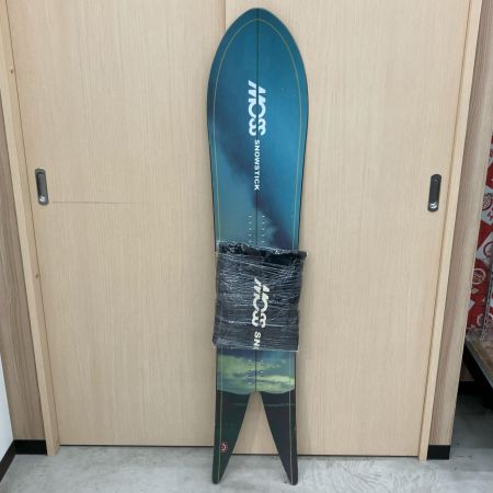 MOSS SNOWSTICK モススノースティック パウダーボード キャンバー 150cm 50SW グリーン WAX エッジメンテナンス済　専用カバー付属