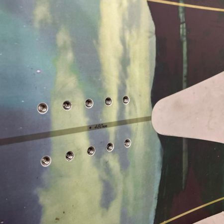 MOSS SNOWSTICK モススノースティック パウダーボード キャンバー 150cm 50SW グリーン WAX エッジメンテナンス済　専用カバー付属