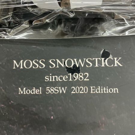 MOSS SNOWSTICK モススノースティック スノーボード  キャンバー 158cm 58SW WAX エッジメンテナンス済　専用カバー付属