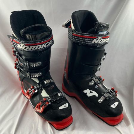 NORDICA ノルディカ スキーブーツ NORDICA SIZE 26cm 程度B Speed Machine 110 ソールサイズ305mm ブラック×レッド