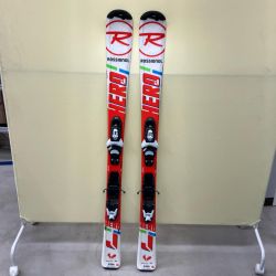 ROSSIGNOL ロシニョール スキー Jrスキー キッズスキー HERO 120cm  レッド×ホワイト ビンディング前後調整可能 Cランク