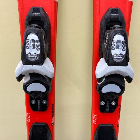ROSSIGNOL ロシニョール スキー Jrスキー キッズスキー HERO 120cm  レッド×ホワイト ビンディング前後調整可能