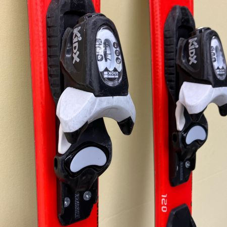 ROSSIGNOL ロシニョール スキー Jrスキー キッズスキー HERO 120cm  レッド×ホワイト ビンディング前後調整可能