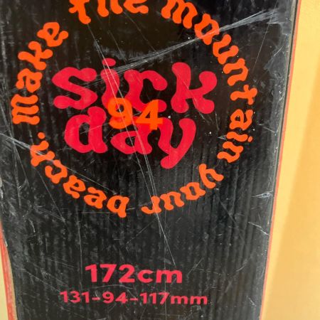 LINE ライン スキー　LINE　Sick Day 94　172cm ブラック