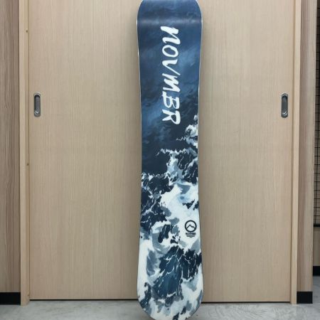 NOVMBR スノーボード 154cm WHITELIVE ネイビー オールマウンテン ディレクショナル ワックス済