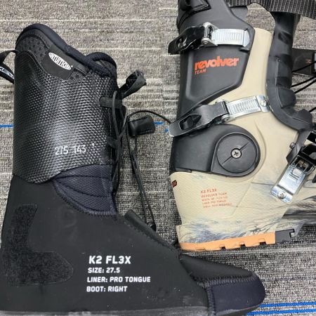 K2 ケーツー revolver 27.5cm　ソールサイズ310ｍｍ ブラック×アイボリー