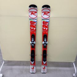 ROSSIGNOL ロシニョール スキー Jrスキー キッズスキー HERO 110cm  レッド×ホワイト ビンディング前後調整可能 Cランク