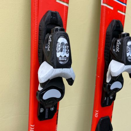 ROSSIGNOL ロシニョール スキー Jrスキー キッズスキー HERO 110cm  レッド×ホワイト ビンディング前後調整可能