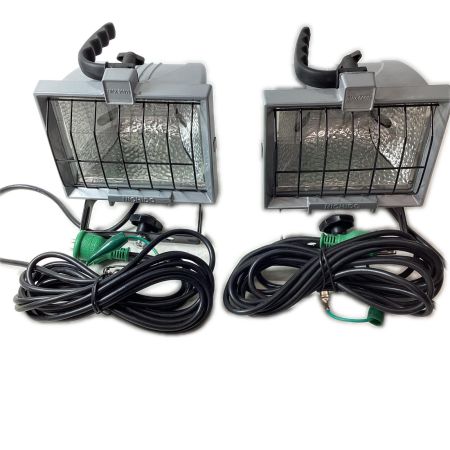 日動工業株式会社 投光器 HS-500LW シルバー 本体のみ コード式 100v 不明 使用感有 屋外用