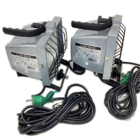 日動工業株式会社 投光器 HS-500LW シルバー 本体のみ コード式 100v 不明 使用感有 屋外用