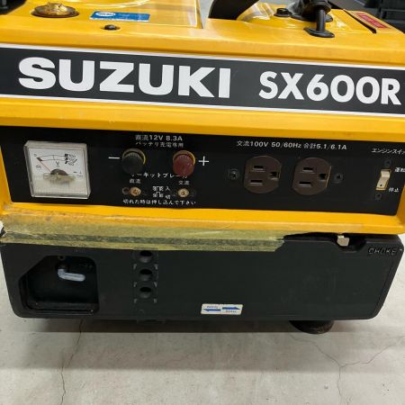 SUZUKI スズキ 発電機 SX600R イエロー