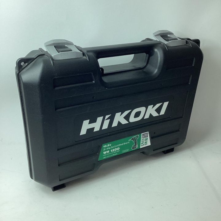 HiKOKI ハイコーキ インパクトドライバ WH12DD グリーン 充電器・充 