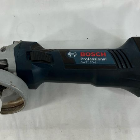 BOSCH ボッシュ ディスクグラインダー GWS-18 V-LI ブルー×レッド