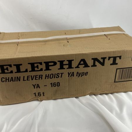 ZOJIRUSHI CORPORATION 象印 象印 YA-160  チェーンレバーホイスト　未使用品 YA-160 オレンジ