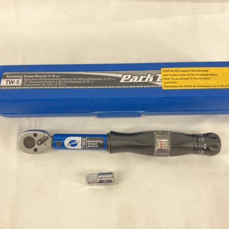 Park Tool 工具 PARK TOOL トルクレンチ TW-5 TW-5 ブルー