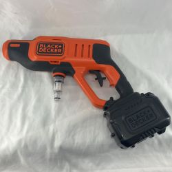 BLACK+DECKER ブラックアンドデッカー 高圧洗浄機 BCPC18D1 オレンジ コードレス式 18v 付属品完備  Aランク