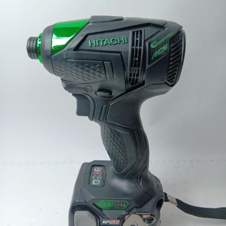 HiKOKI ハイコーキ インパクトドライバ WH14DDL ブラック 充電器・充電池2個・ケース付  14.4v