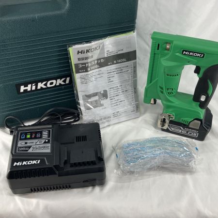 HiKOKI ハイコーキ 電動タッカ N18DSL グリーン 充電式 18ｖ